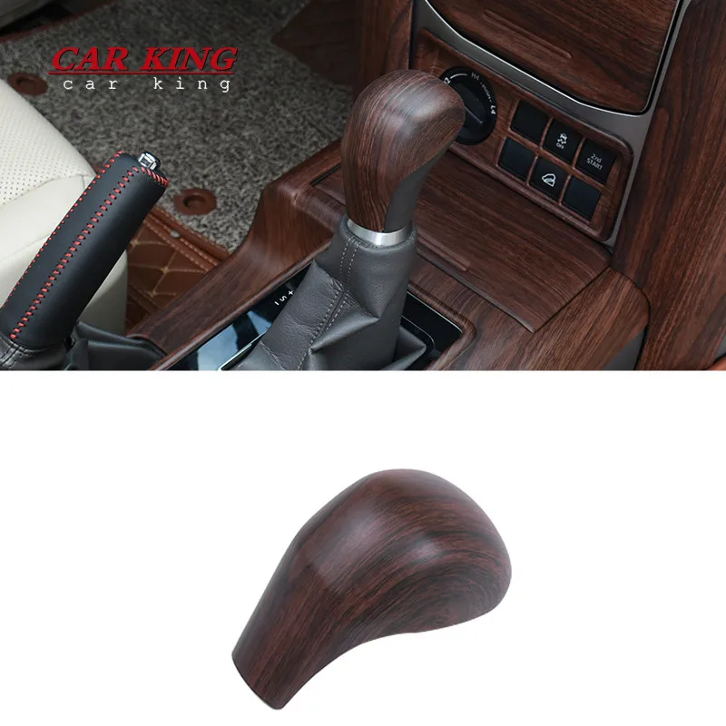 

Car Variable speed Gear shift knob cover decoration styling interior accessories 2018-2020 for Toyota land cruiser Prado 150