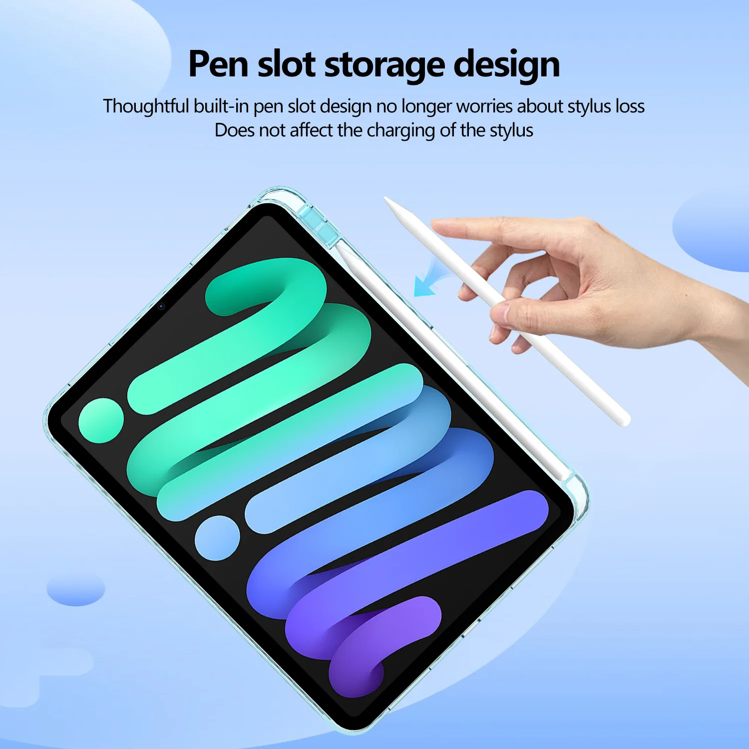 Enhanced Shockproof Clear Tablet Case - Premium Protection Cover