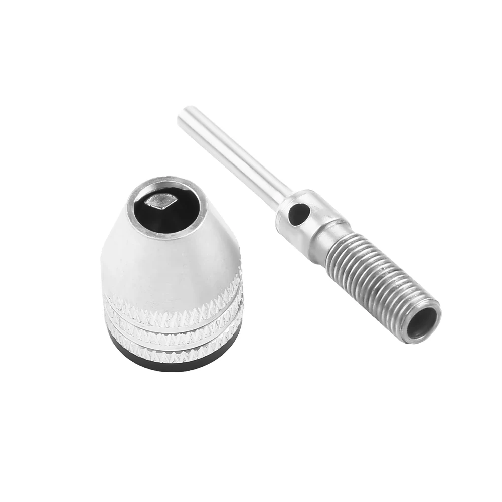 

6.35mm Hex Shank Quick Change Keyless Drill Bit Chuck Adapter Converter Tool Herramientas Ferramentas Multimeter Garden Taladro