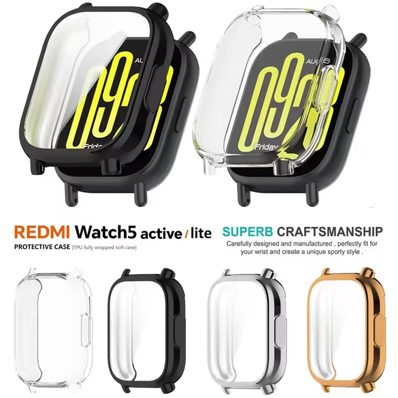Premium Tempered Glass + PC Protective Case with Soft TPU Screen Protector