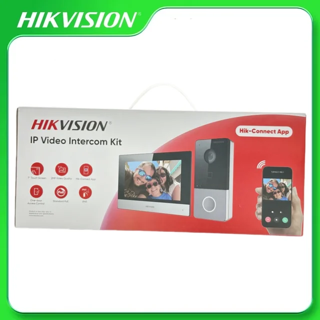 Hikvision DS-KIS603-P (C) Video Intercom Kit DS-KV6113-WPE1(C) DS-KH6320-WTE1 IP Video Intercom Kit for Villa or House 2