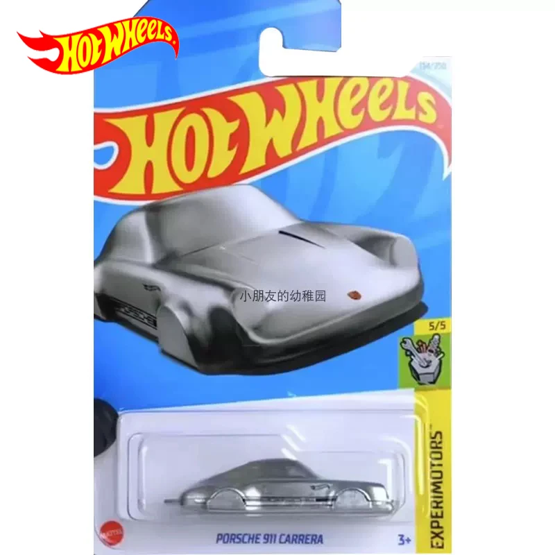 

2024F Original Hot Wheels Car Porsche 911 Carrera 1/64 Diecast Toys for Boys Alloy Vehicle Key Chain Experimotors Collector Gift