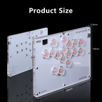 Haute42 Arcade Joystick Hitbox Leverless Controller Arcade Fighting Game Hitbox For PC /PS3/Ps4 /Switch Mini Arcade FightStick - Image 4