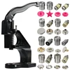 Hand Press with Button Dies Kit for Snap Fasteners Jeans/Magnetic Buttons Leathercraft Clothing Bags Jeans Sewing Accessories 1