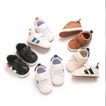 Hot Selling Baby Casual Sports Shoes Spring and Autumn Girls and Boys High Quality Soft Sole Anti Slip Prewalker Shoes 1