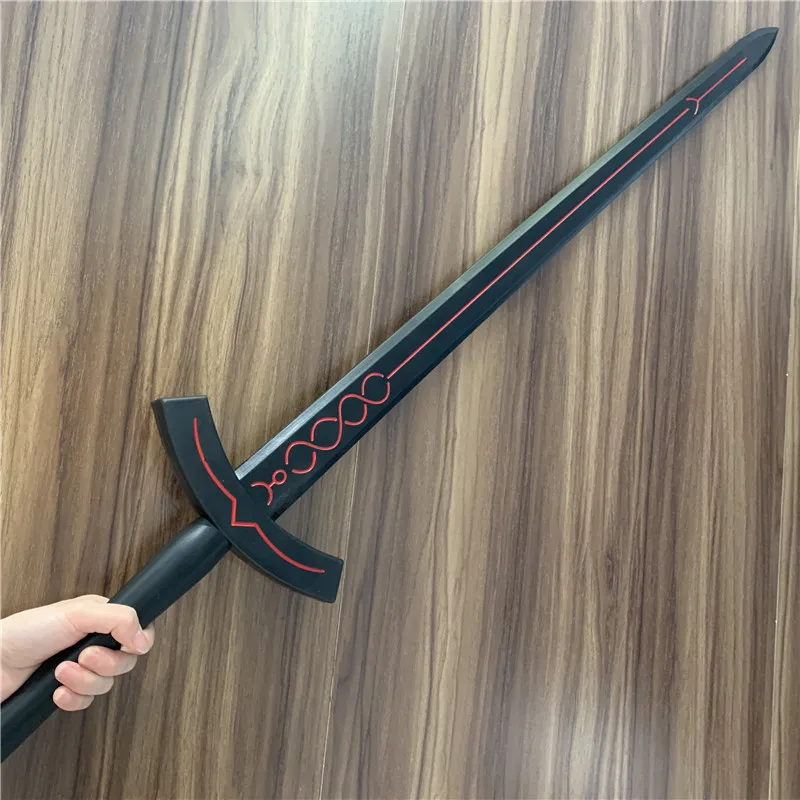 Fate運命長夜黒化セイバー誓約勝利の剣 武具 模造刀 Cosplay 石中剣