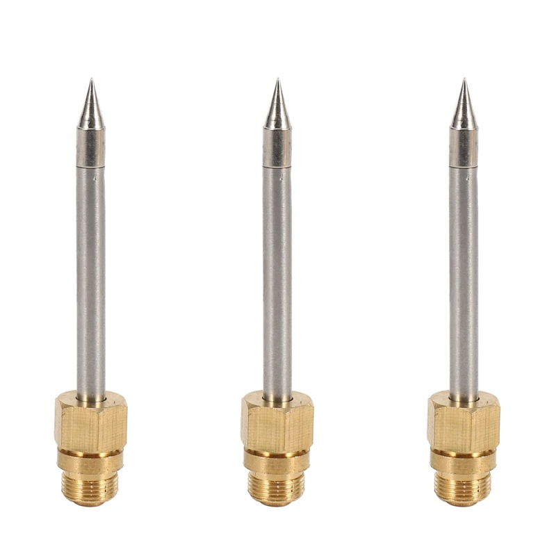 

3X 510 Interface Soldering Iron Tip Mini Portable USB Soldering Iron Tip Welding Rework Accessories, Pointed