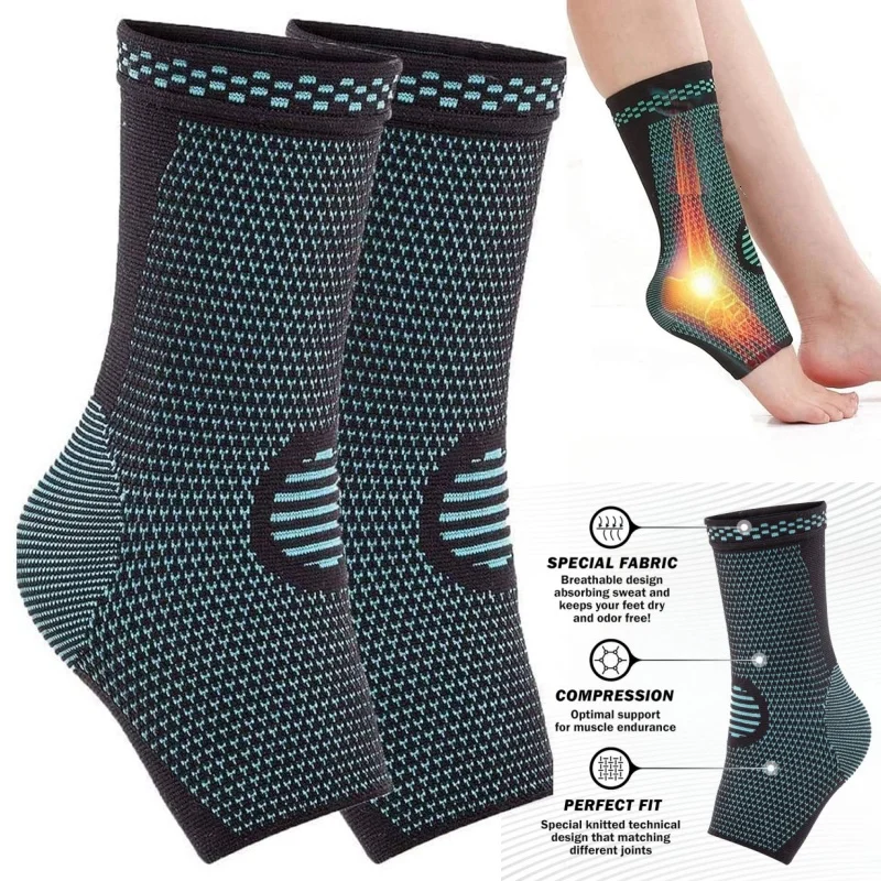Sports Compression Socks Men Women Neuropathy Pain Ankle Brace Plantar Fasciitis Swelling Relief Ankle Protection 1/2/3Pairs
