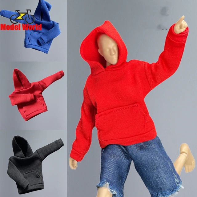 1/12 Scale male dolls clothes hoodie fit 6 inches action figure