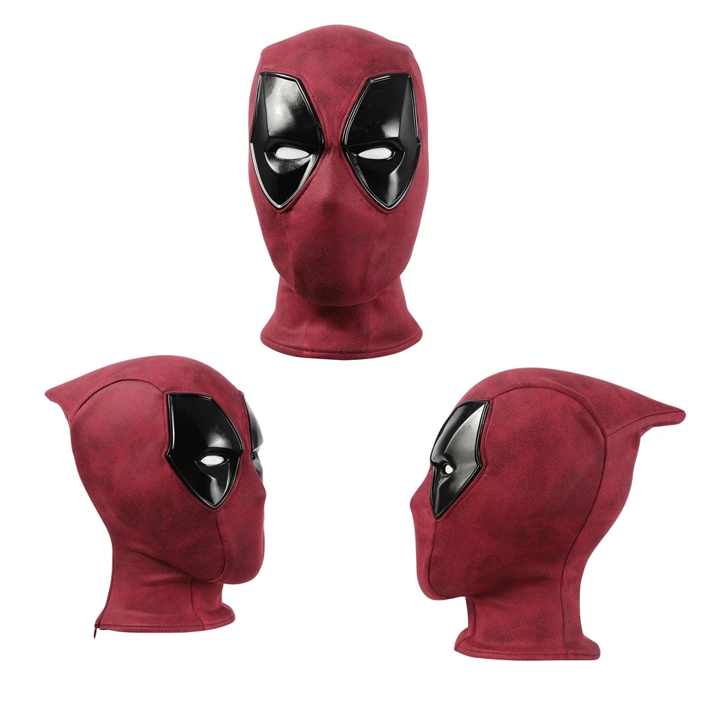 Disfraz de soldado muerto 3 Wade para cosplay, nuevo disfraz de batalla rojo de alta calidad, atuendo para fiesta de Halloween, accesorios con botas, cinturón y máscara