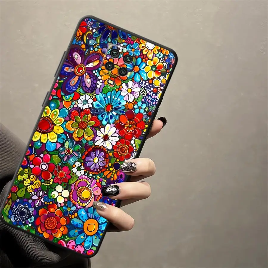 Vibrant Psychedelic Art Phone Cover Case