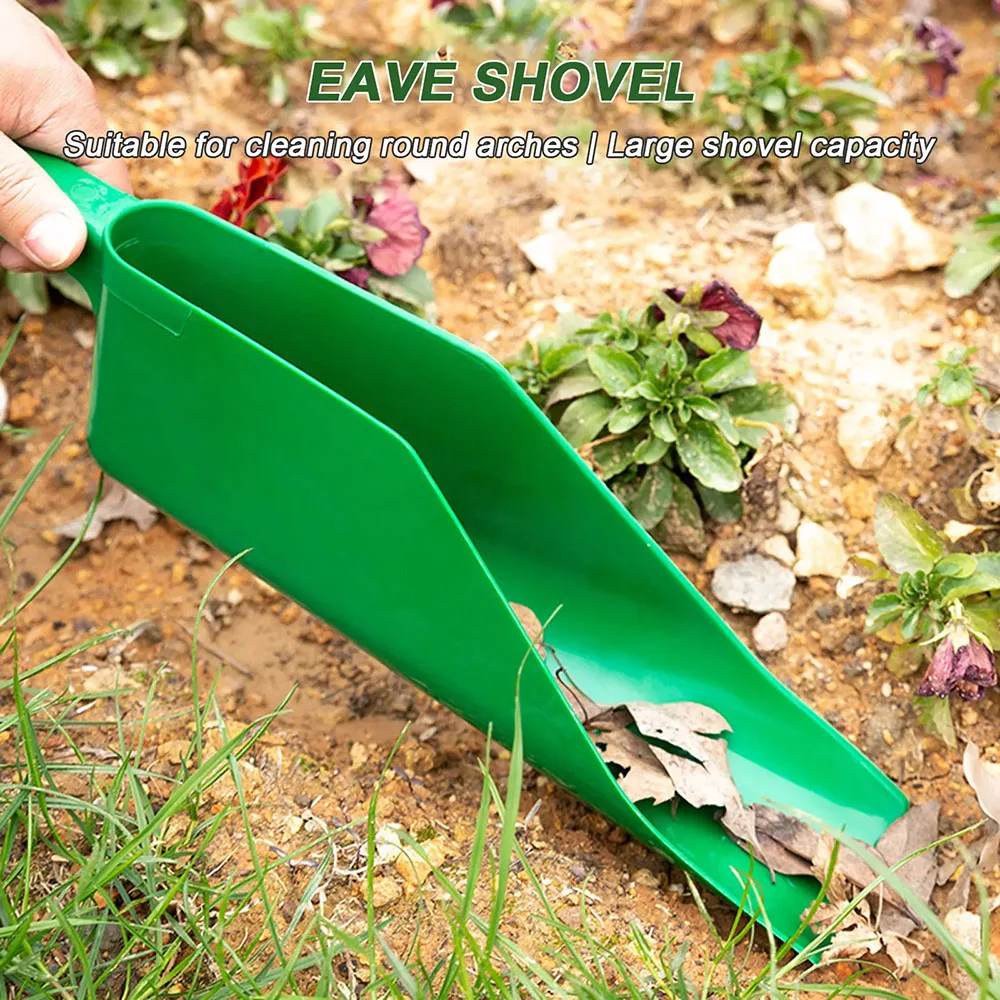 Gutter Getter Scoop Books, Flex Fit D343 Roof Tool, Debris Removal, Multi-Use Eaves, Garden Scalp, Gutter Spoon, Shovel Supplies 2