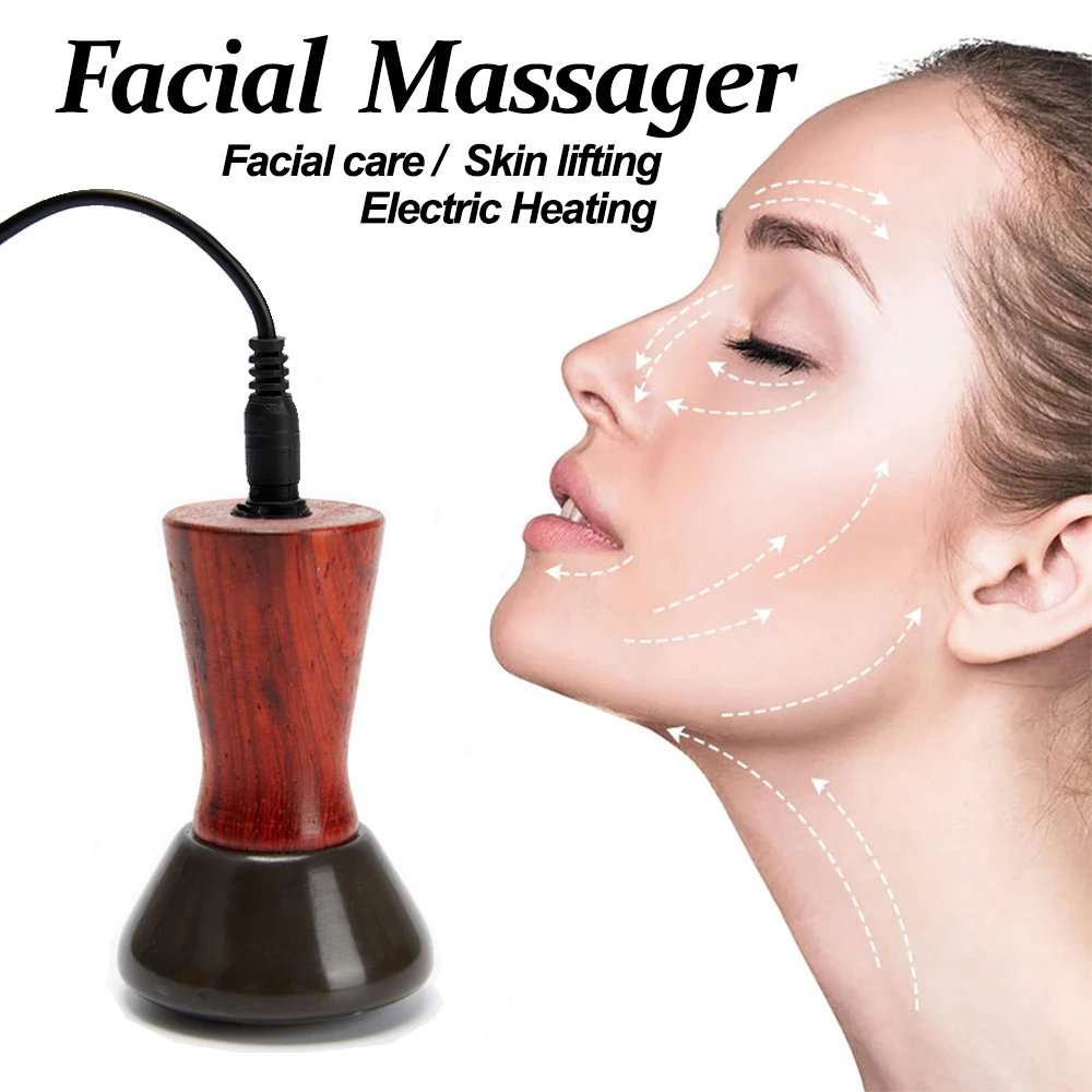 Natural Hot Stone Gua Sha Gouache Scraper Massager for Face Skin Lifting Wrinkle Remove Beauty SPA Care Beauty Tools