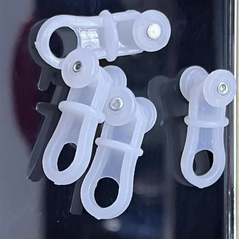 Description Picture 4 of item50PCS plastic curtain track pulley old-fashioned curtain bead roller hook wheel window decoration hardware accessories