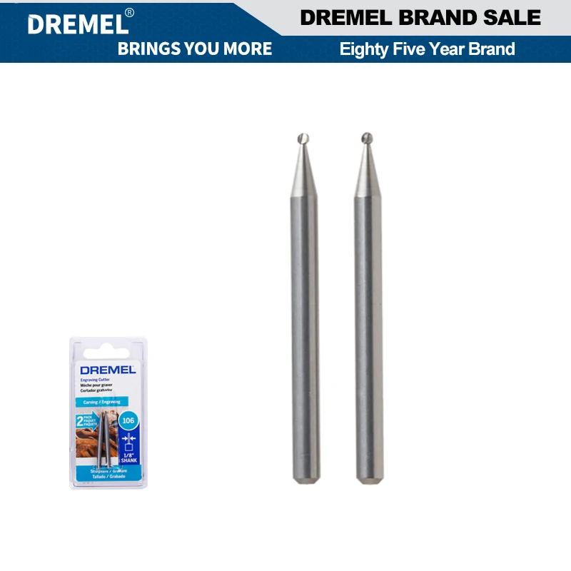 Dremel – embout à graver, avec embouts de 7122mm, 2.4 Points de roue en  diamant, pour gravure, sculpture et découpe - AliExpress