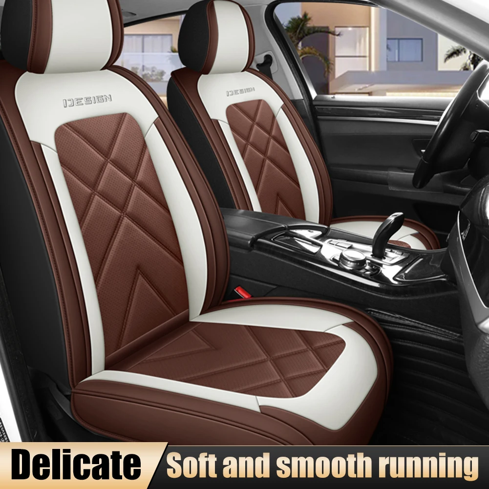 

2023 high quality Car Seat Cover Cushion PU Leather Polyester Car Seat Cover Car Chair Protector Mat auto Interior Accessories