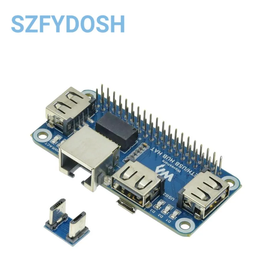 Splitter Hub Usb Per Porta Di Rete Rj45 Da Usb A Ethernet Per Raspberry Pi 3 4B/Zero W