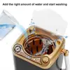 Mini Washing Machine Toy Mini Electric Makeup Brush Cleaner Dehydration Spin Dryer Toys Coffee Mixer Home Toy 4