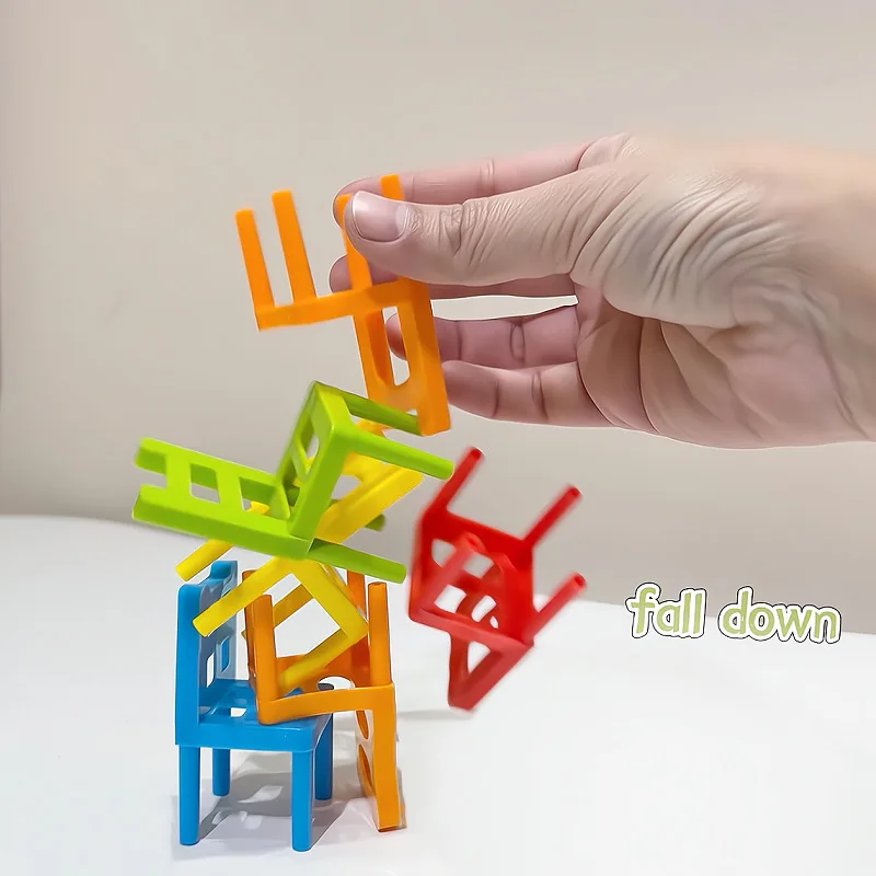 Chair Stacking Toy Set – Educational Game 5