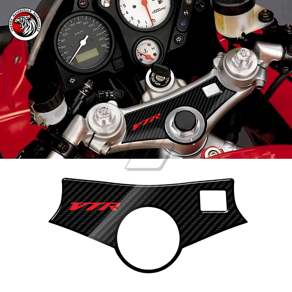 

Трехмерный защитный чехол с тройной кокеткой из углеродного волокна для Honda VTR 1000