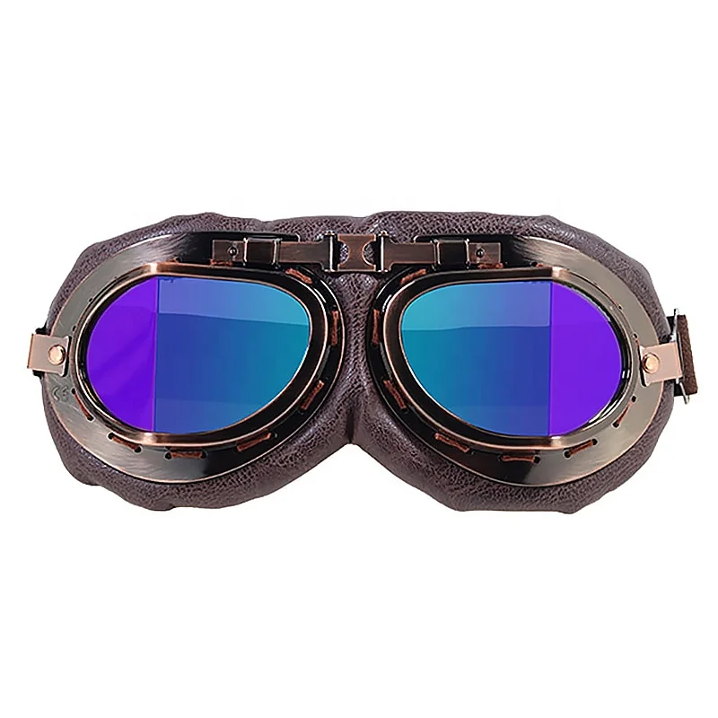 

Motorcycle Goggles Glasses Eyeglasses Retro Motorbike Cycling Helmet Glasses Eyewear Skiing Skate Snowboard MTB Moto Accessories