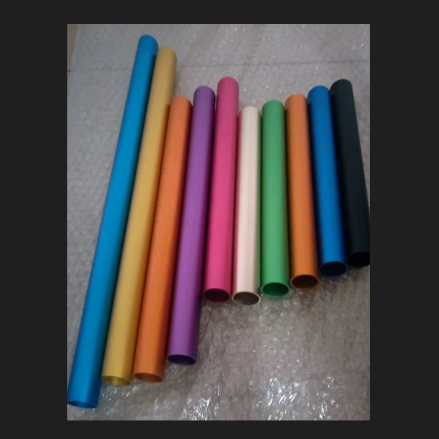 양극 산화 알루미늄 튜브, 6063 Al 중공 파이프, 다채로운 OD, 3mm, 4mm, 5mm, 6mm, 7mm, 8mm, 9mm, 205mm, 2 개
