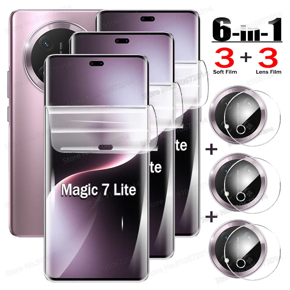 Versatile 6-in-1 Hydrogel Film Lens and Screen Protector