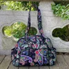 VB environmentally friendly pure cotton large capacity mommy bag, women's shoulder bag, large capacity portable travel bag 2