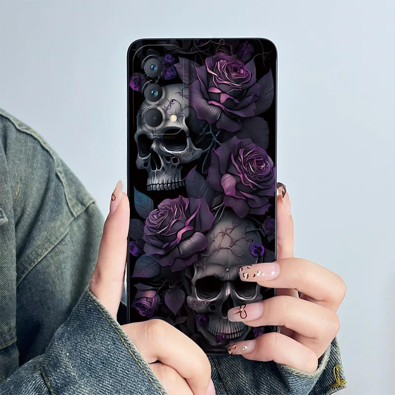 Soft Silicone Fashion Flower Printed Phone Case for Realme GT Master Edition