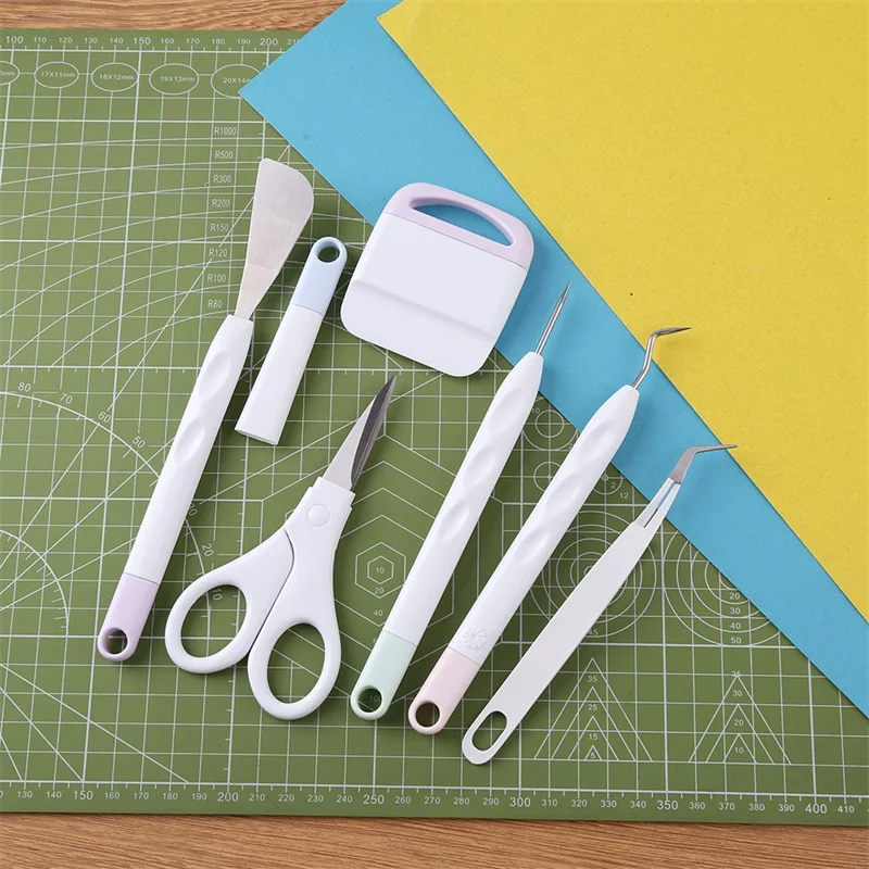 Craft Vinyl Weeding Tools Set Reverse Grip Craft Tweezers Fine-Tip Tweezwes DIY embellishments iron-on projects