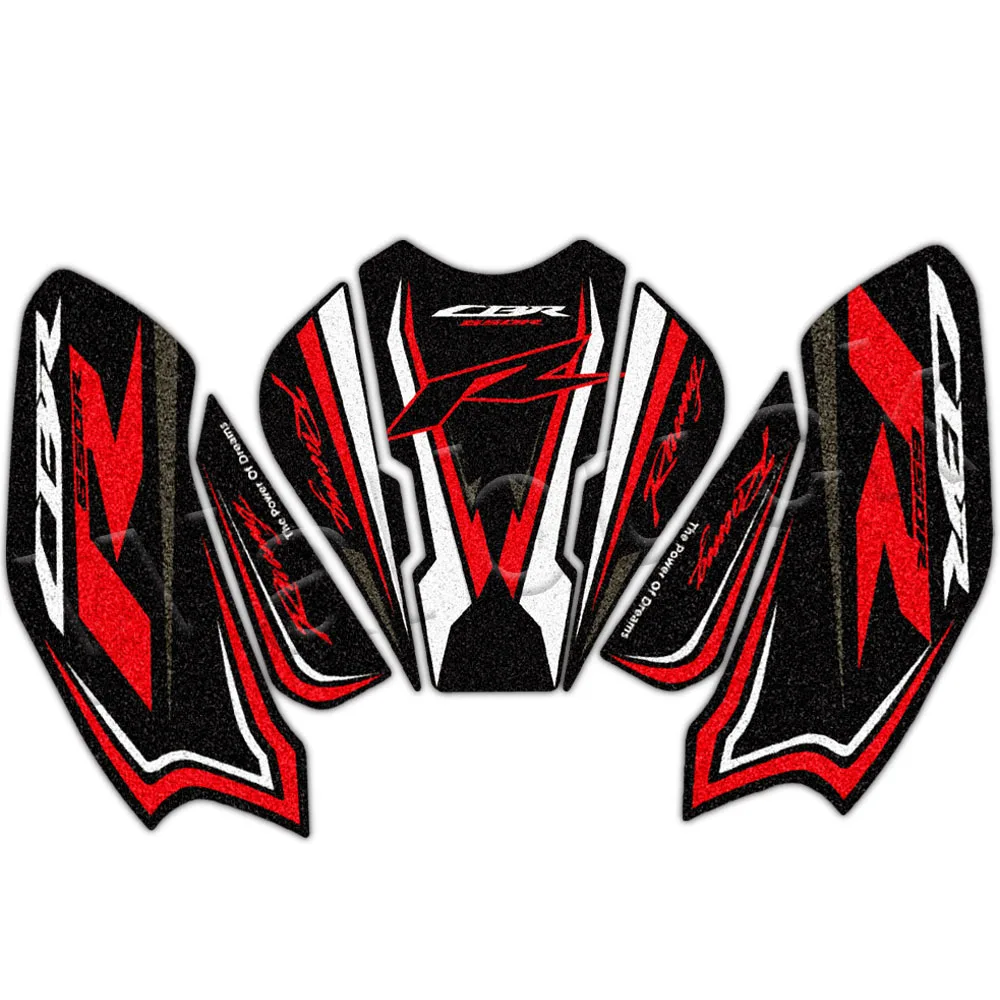 Protège-réservoir De Moto Pour CB650R CBR650R Moto Réservoir Pad Autocollant Réservoir D'huile Anti-dérapant Gaz Genouillère Côté Autocollant Autocollant (Size : 7