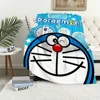 Cute Cartoon D-Doraemon Cat Blanket Plush Nap Sofa rug for Living Room Warm Office Bedroom Birthday Home Travel Kid Gifts 5