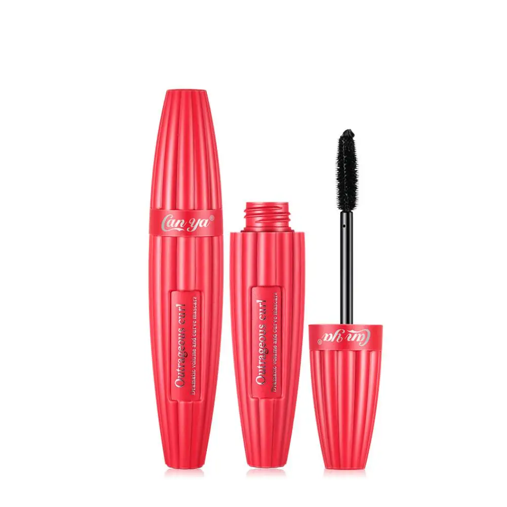 

Silk Fiber Eyelash Mascara Natural Slender Quick Curling Thick Long Lasting Waterproof Eyelashes Extension Mascara TSLM1