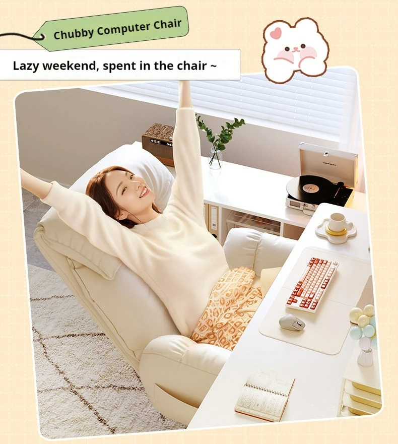 Office Chair Adjustable Learning Chair Soft Ergonomic Office Chair Lumbar Support Mesh 4D Adjustable Armrest Headrest