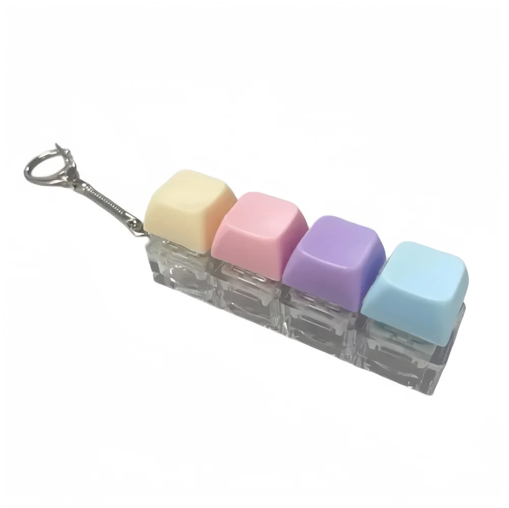 Fidget Decompression Anti-Stress Finger Toy Keychain