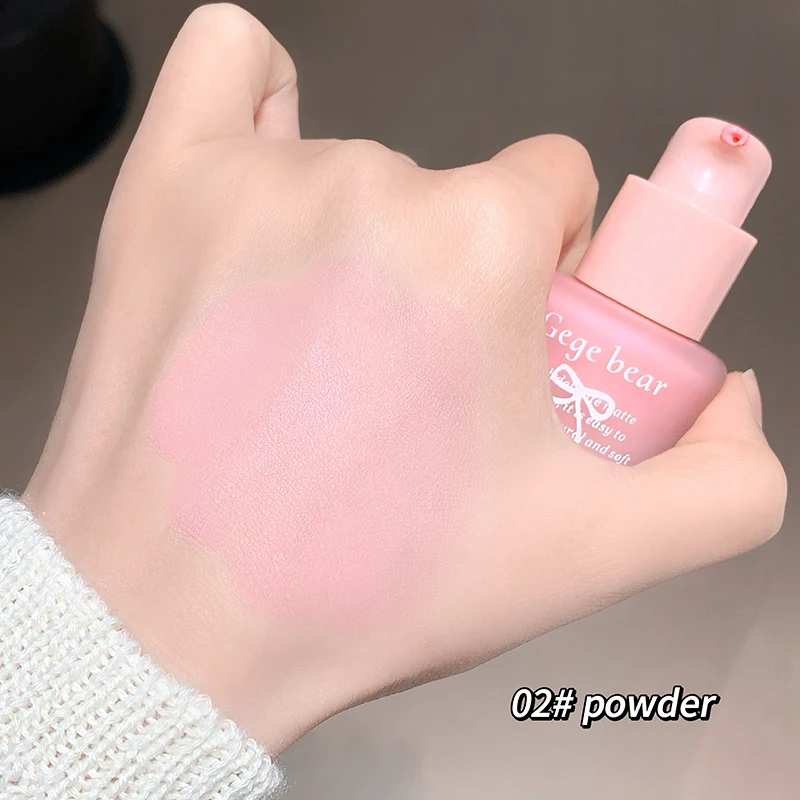 Gege Bear Light Blush Liquid Moisturizing Mirror V...