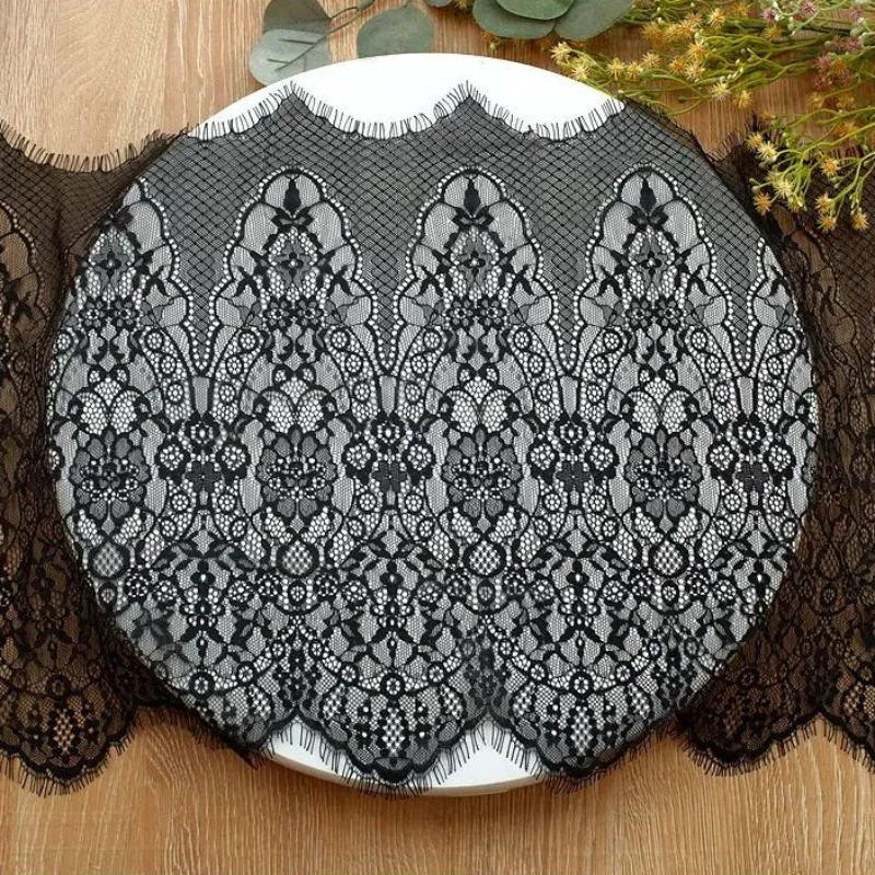 Eyelash Lace Fabric 30cm Width 3Y/lot