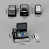 1Set Dollhouse Furniture Scene Decoration Suprmarket Store Card Machine Cashier Scanner Model Toy Decor Photo Props Accessories 6