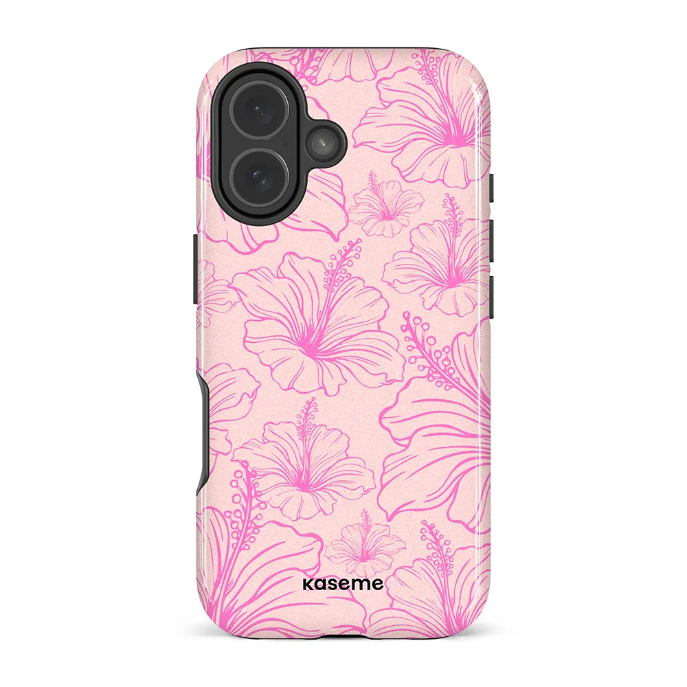 Luxury Korean Floral Double-Layer Phone Case