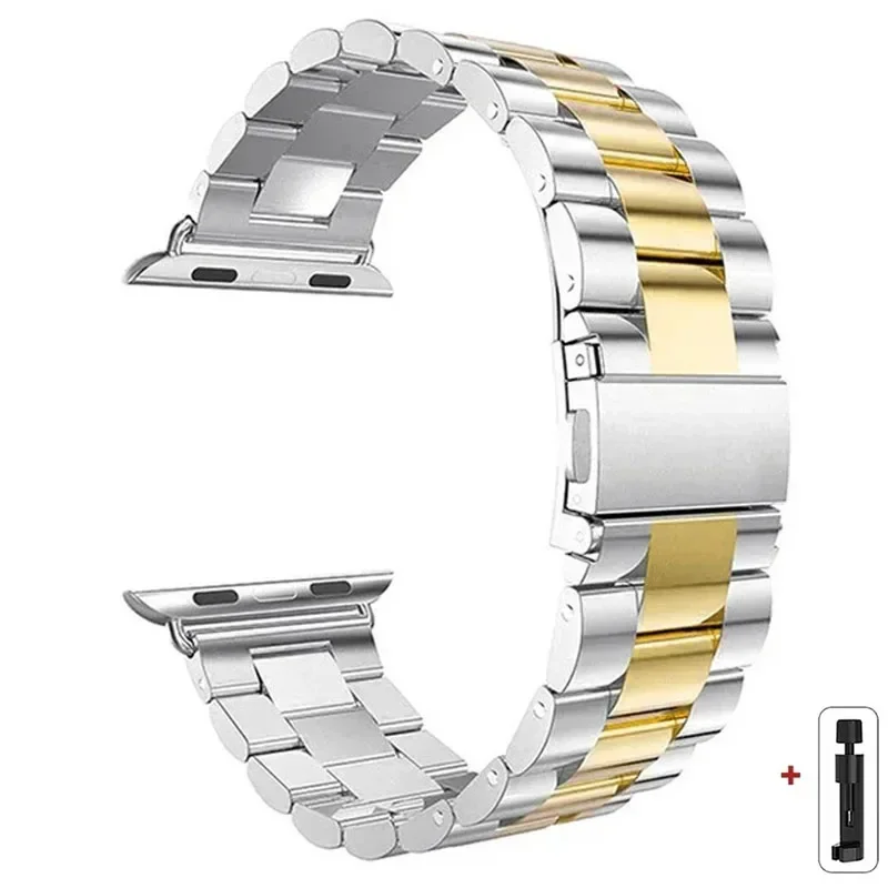 Premium Stainless Steel Watch Strap Bracelet