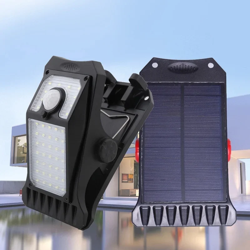 Description Picture 3 of itemLED Solar Garden Lights Outdoor Solar Clip Light Waterproof Motion Sensor Camping Lamp Fence Street Landscape Wall Decoration