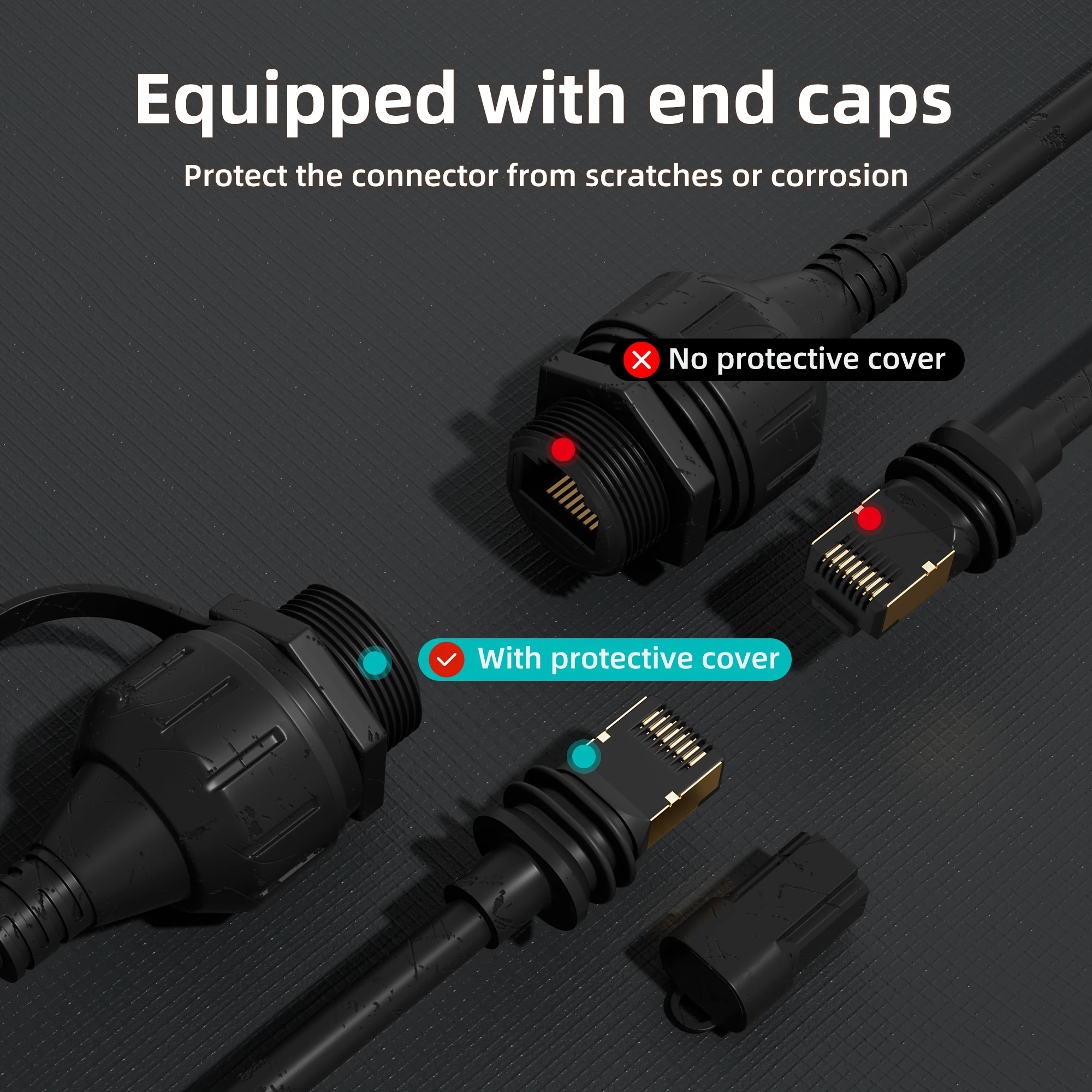 Adattatore Ethernet Impermeabile Per Starlink Gen 3/Mini - Connettore RJ45 Per Estensione Rete - Foto 5