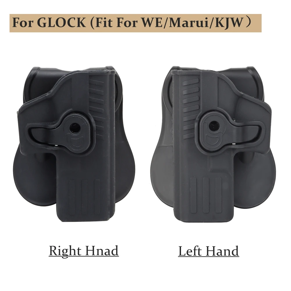 Quick Pull Compatible Right Hand Or Left Hand Holster 360 Degree Rotation Gun Case
