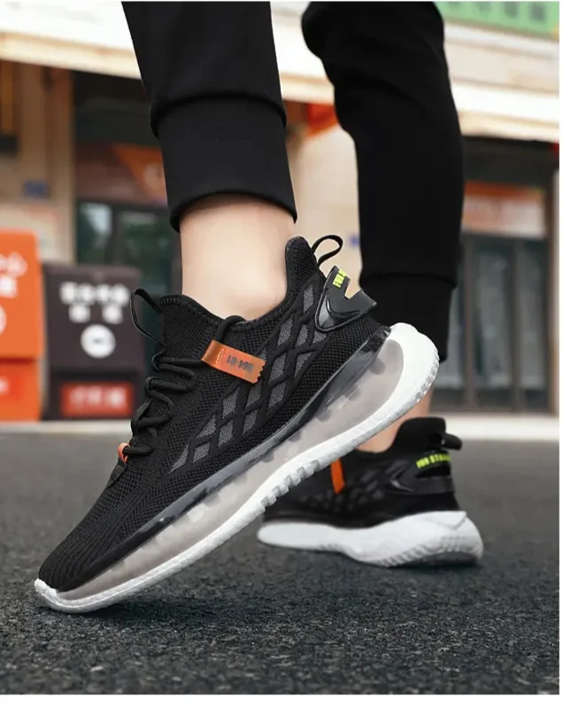 Scarpe da tennis Scarpe da basket Scarpe da ginnastica Suola in gomma Tessuto Scarpe da ginnastica imbottite leggere e traspiranti_voghion.com