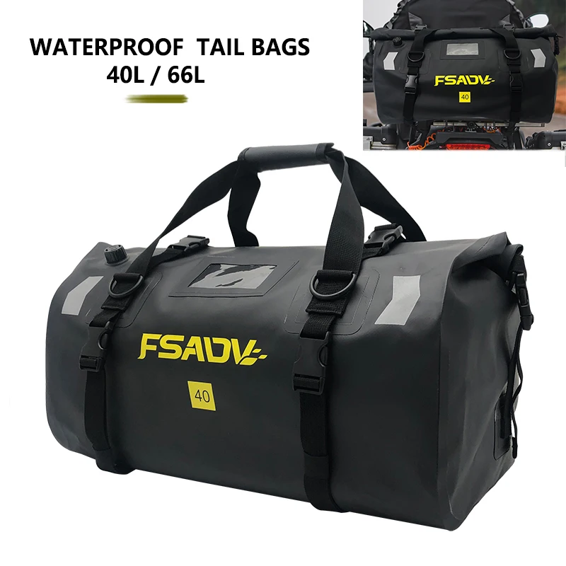 For-Yamaha-For-BMW-Motorcycle-Bag-Waterproof-PVC-Tail-Bags-Reflective