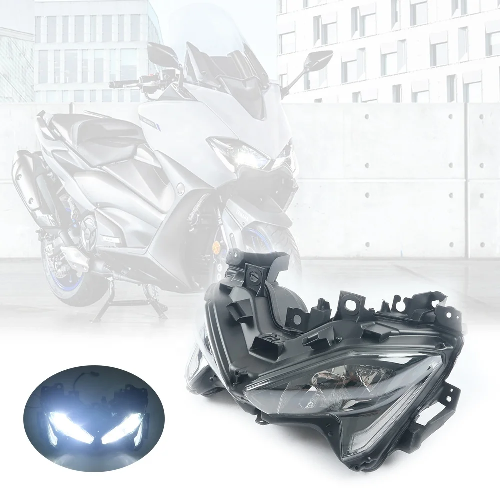 

REALZION Motorcycle Parts Wholesale Front Headlamp LED Head Light Headlight Assembly For YAMAHA TMAX 560 2020