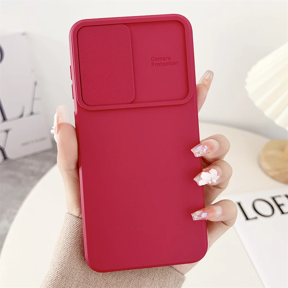 Enhanced Slide Camera Protection Phone Case Cover