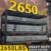 60 "W Garage Shelf 2650LBS Heavy duty Shelf, Adjustable 4-Layer Metal Shelf, 60" W x 24 "D x 60" H 4