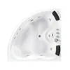 Radio/CD function indoor small corner jacuzzi spa jacuzzi 6