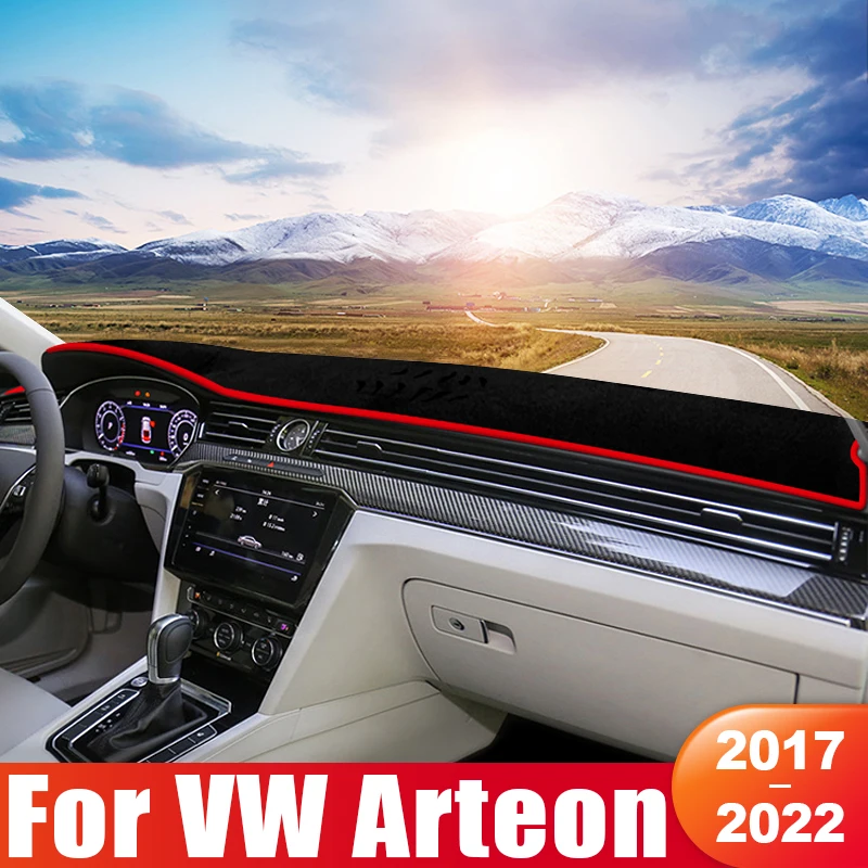 

For Volkswagen VW Arteon 2017 2018 2019 2020 2021 2022 Car Dashboard Sun Shade Cover Instrument Panel Non-slip Pad Accessories